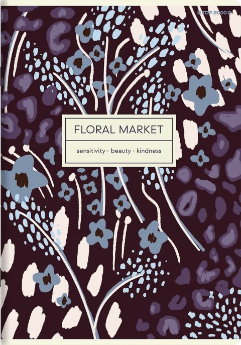Zeszyt A5 60k linia margines FLORADELIC 400183807 TOP 2000 Zeszyt A5 60k linia margines FLORADELIC 400183807 TOP 2000
