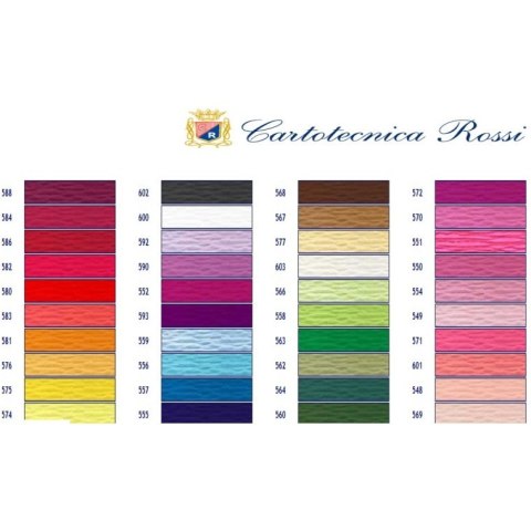 Bibuła karbowana, włoska gruba 180g ceglasta 580 Cartotecnica Rossi Bibuła karbowana, włoska gruba 180g ceglasta 580 Cartotecnica Rossi