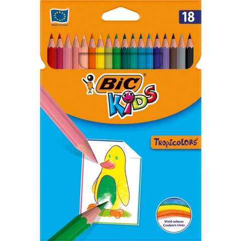 Kredki BIC Tropicolor 18kolorów 832567 Kredki BIC Tropicolor 18kolorów 832567