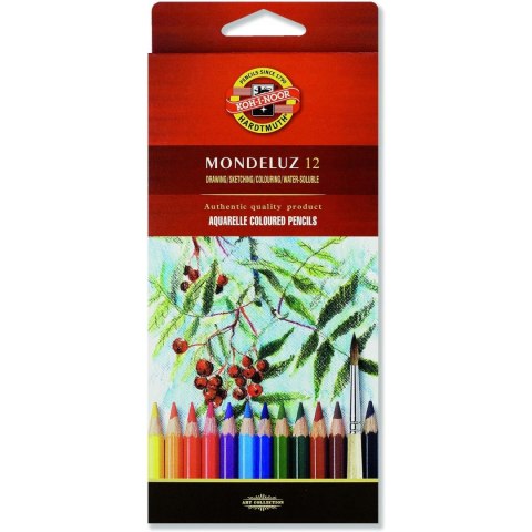 Kredki MONDELUZ 12 kolorów 3716 KOH-I-NOOR Kredki MONDELUZ 12 kolorów 3716 KOH-I-NOOR