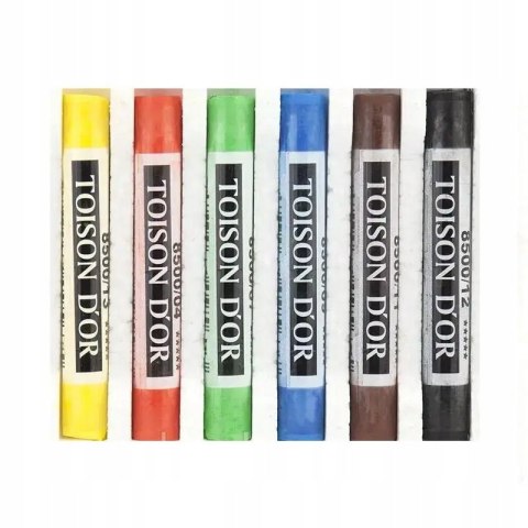 Kredki pastele suche 6kol. 8511 KOH-I-NOOR Kredki pastele suche 6kol. 8511 KOH-I-NOOR