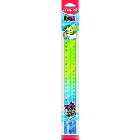 Linijka TWISTN FLEX DECOR niełamliwa 30 cm torebka 279315 MAPED Linijka TWISTN FLEX DECOR niełamliwa 30 cm torebka 279315 MAPED