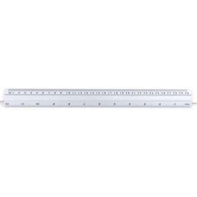 Linijka aluminiowa 30cm GR-111-30 130-1323 GRAND Linijka aluminiowa 30cm GR-111-30 130-1323 GRAND