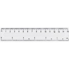 Linijka plastikowa 15cm GR-801 FIORELLO 130-1593 Linijka plastikowa 15cm GR-801 FIORELLO 130-1593