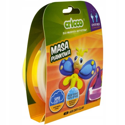 Masa piankowa CRICCO zes. mini 30g mix wzorów CR111LU Masa piankowa CRICCO zes. mini 30g mix wzorów CR111LU