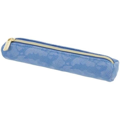 Piórnik kosmetyczka okrągła Snake niebieski 50046621 HERLITZ Piórnik kosmetyczka okrągła Snake niebieski 50046621 HERLITZ