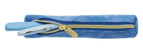 Piórnik kosmetyczka okrągła Snake niebieski 50046621 HERLITZ Piórnik kosmetyczka okrągła Snake niebieski 50046621 HERLITZ