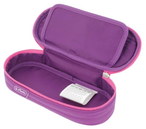 Piórnik szkolny, kosmetyczka,etui,saszetka różowy/fiolet 50046423 HERLITZ Piórnik szkolny, kosmetyczka,etui,saszetka różowy/fiolet 50046423 HERLITZ