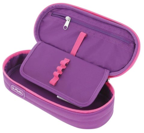 Piórnik szkolny, kosmetyczka,etui,saszetka różowy/fiolet 50046423 HERLITZ Piórnik szkolny, kosmetyczka,etui,saszetka różowy/fiolet 50046423 HERLITZ