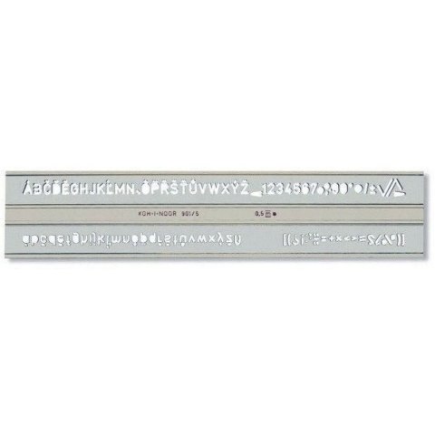 Szablon CYFROWO-LITEROWY 0.5 748006 KOH-I-NOOR Szablon CYFROWO-LITEROWY 0.5 748006 KOH-I-NOOR
