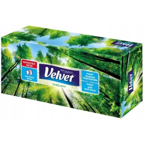 Chusteczki uniwersalne 3w DREAM (90sztuk) VELVET 61250223 Chusteczki uniwersalne 3w DREAM (90sztuk) VELVET 61250223