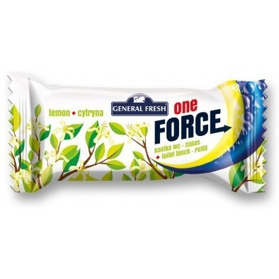 Kostka zapas do WC FORCE ONE 40g cytryna 16368 Kostka zapas do WC FORCE ONE 40g cytryna 16368
