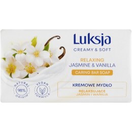 Mydło w kostce LUKSJA 90g o zapachu JAŚMIN I WANILIA