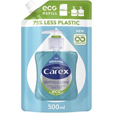 Mydło w płynie CAREX uzupełnienie 500ml antybakteryjne ORIGINAL Mydło w płynie CAREX uzupełnienie 500ml antybakteryjne ORIGINAL