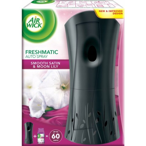 Odświeżacz AIR WICK Freshmatic 250ml Księżycowa Lilia Otulona Satyną Odświeżacz AIR WICK Freshmatic 250ml Księżycowa Lilia Otulona Satyną