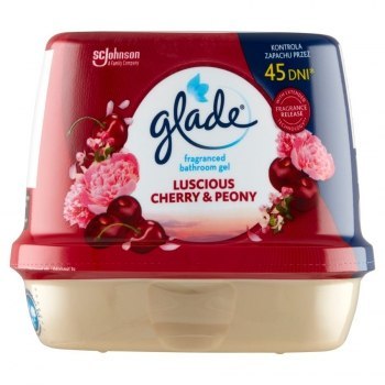 Odświeżacz GLADE żel 180g Wiśnia & Piwonia, Cherry & Peony Odświeżacz GLADE żel 180g Wiśnia & Piwonia, Cherry & Peony