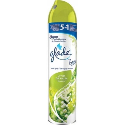 Odświeżacz w sprayu BRISE/GLADE 300 ml konwalia Odświeżacz w sprayu BRISE/GLADE 300 ml konwalia