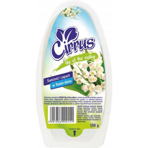 Odświeżacz żel 150g konwalia 207542 CIRRUS Odświeżacz żel 150g konwalia 207542 CIRRUS