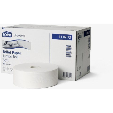 Papier toaletowy TORK T1 biały 9,7cm*360m 2w (6) JUMBO MAXI 110273 Papier toaletowy TORK T1 biały 9,7cm*360m 2w (6) JUMBO MAXI 110273