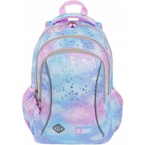 Plecak 3-komorowy STRIGHT BP-26 PASTEL STARS ST.MAJEWSKI Plecak 3-komorowy STRIGHT BP-26 PASTEL STARS ST.MAJEWSKI