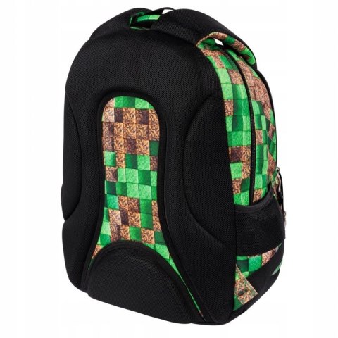 Plecak szkolny STRIGHT BP-76 PIXEL CUBES ST.MAJEWSKI Plecak szkolny STRIGHT BP-76 PIXEL CUBES ST.MAJEWSKI