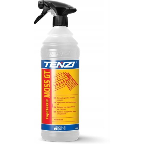 Płyn TENZI TOPEFEKT MOSS GT do usuwania mchów glonów grzybów z dachów i elewacji 1l. (T-63/001) Płyn TENZI TOPEFEKT MOSS GT do usuwania mchów glonów grzybów z dachów i elewacji 1l. (T-63/001)