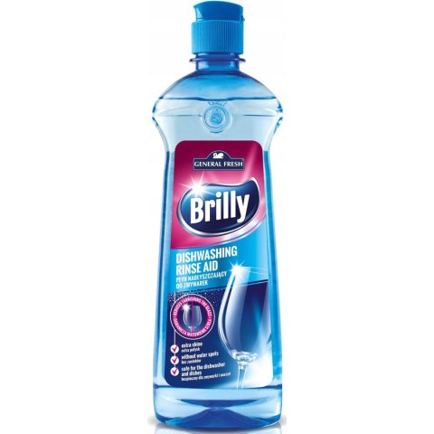 Płyn nabłyszczający do zmywarek BRILLY 500ml GENERAL FRESH Płyn nabłyszczający do zmywarek BRILLY 500ml GENERAL FRESH
