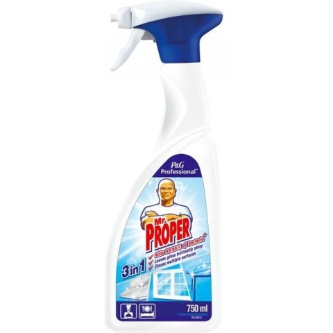 Płyn spray MR.PROPER 750ml 3w1 dezynfekujący do szkła i innych powierzchni P&G Professional Płyn spray MR.PROPER 750ml 3w1 dezynfekujący do szkła i innych powierzchni P&G Professional