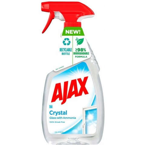 Płyn spray do mycia szyb AJAX 500ml Crystal Płyn spray do mycia szyb AJAX 500ml Crystal
