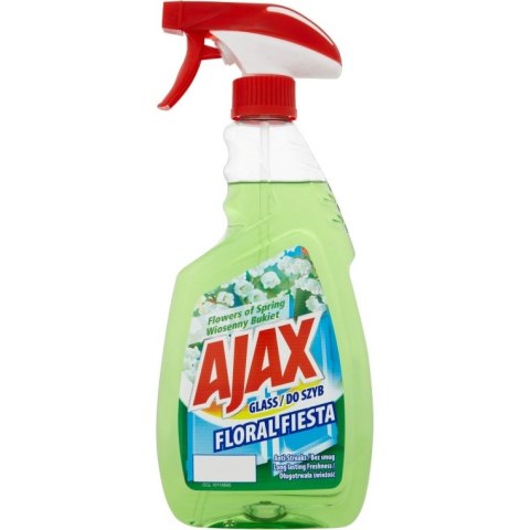 Płyn spray do mycia szyb AJAX 500ml Floral Fiesta ( zielony ) Płyn spray do mycia szyb AJAX 500ml Floral Fiesta ( zielony )