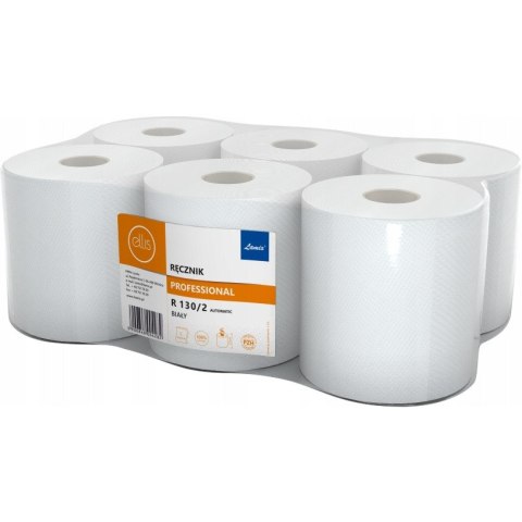 Ręcznik AUTOCUT w roli biały (6 rolek) 130m 2warstwy celuloza MAXI ELLIS AUTOMATIC R130/2 4282 Ręcznik AUTOCUT w roli biały (6 rolek) 130m 2warstwy celuloza MAXI ELLIS AUTOMATIC R130/2 4282