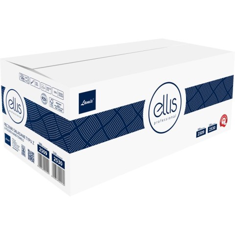 Ręcznik Z-Z 3 panelowy biały 203x240mm 2w celuloza 3000 składek (20x150) 2509 ELLIS PROFESSIONAL Ręcznik Z-Z 3 panelowy biały 203x240mm 2w celuloza 3000 składek (20x150) 2509 ELLIS PROFESSIONAL