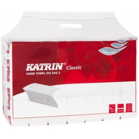 Ręcznik ZZ V-FOLD KATRIN biały Classic 35298(20x200szt) folia Ręcznik ZZ V-FOLD KATRIN biały Classic 35298(20x200szt) folia