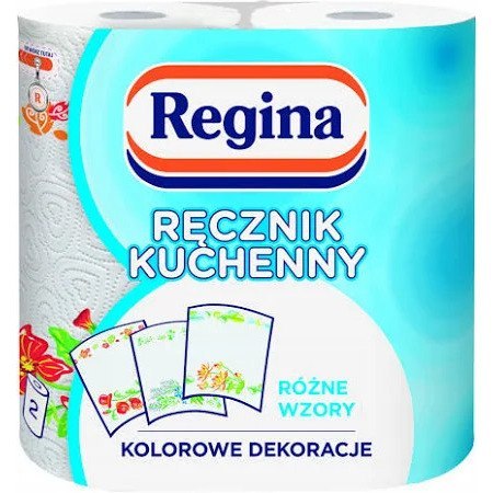 Ręcznik kuchenny REGINA (2 rolki) 2 warstwy Ręcznik kuchenny REGINA (2 rolki) 2 warstwy