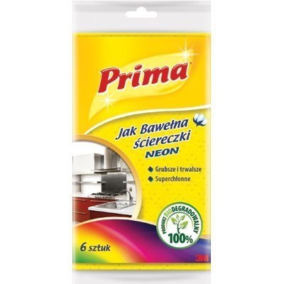 Ściereczki PRIMA Neon jak bawełna 6 szt. XA004806056/XA004806577 Ściereczki PRIMA Neon jak bawełna 6 szt. XA004806056/XA004806577