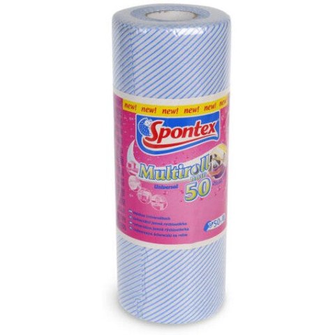 Ściereczki na rolce Multiroll (50 sztuk) 25x40cm 97043033 SPONTEX Ściereczki na rolce Multiroll (50 sztuk) 25x40cm 97043033 SPONTEX