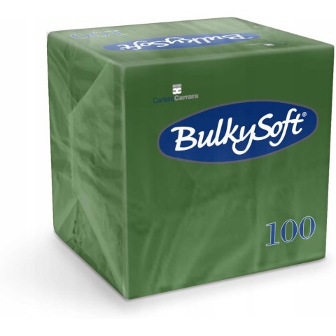 Serwetki BULKYSOFT 24x24mm 2 warstwy (100szt) zielone 32459 Serwetki BULKYSOFT 24x24mm 2 warstwy (100szt) zielone 32459