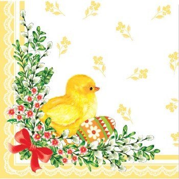 Serwetki Wielkanocne AHA 33x33cm WN-032 Serwetki Wielkanocne AHA 33x33cm WN-032