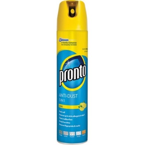 Spray przeciw kurzowi PRONTO 300ml lime połysk Spray przeciw kurzowi PRONTO 300ml lime połysk