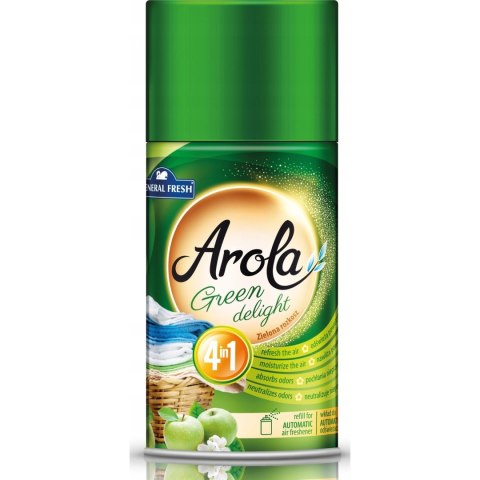 Wkład do odświeżacza AROLA 250ml zielona rozkosz GENERAL FRESH Wkład do odświeżacza AROLA 250ml zielona rozkosz GENERAL FRESH