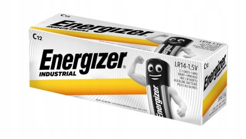 Bateria ENERGIZER Industrial C/LR14 alkaliczna pudełko (12szt) Bateria ENERGIZER Industrial C/LR14 alkaliczna pudełko (12szt)