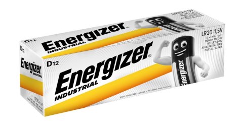 Bateria ENERGIZER Industrial D/LR20 alkaliczna (12szt) Bateria ENERGIZER Industrial D/LR20 alkaliczna (12szt)