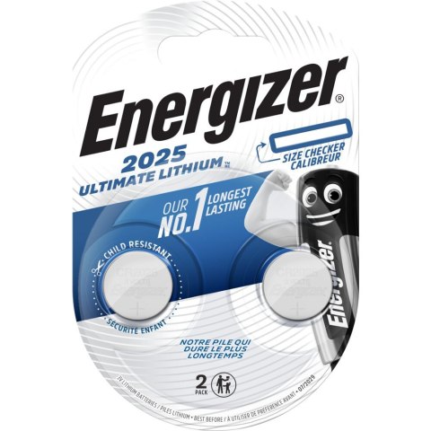 Bateria ENERGIZER Ultimate Lithium CR2025 litowa (2szt) Bateria ENERGIZER Ultimate Lithium CR2025 litowa (2szt)
