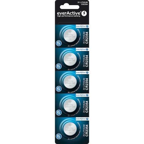 Bateria EVERACTIVE CR2354 3V litowa blister (5szt) Bateria EVERACTIVE CR2354 3V litowa blister (5szt)