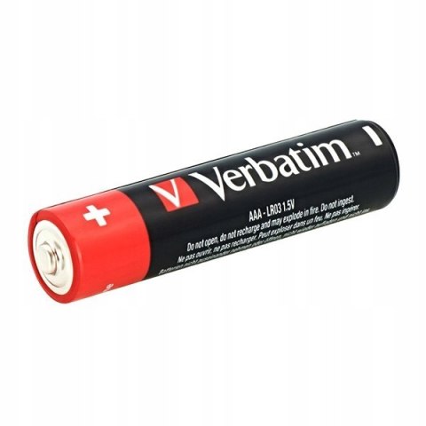 Bateria VERBATIM Premium Alkaline AAA/LR03 1,5V alkaliczna blister (4szt) (49920) Bateria VERBATIM Premium Alkaline AAA/LR03 1,5V alkaliczna blister (4szt) (49920)