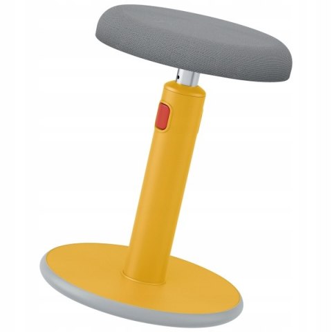 Ergonomiczny stołek Leitz Ergo Cosy żółty 65180019 Ergonomiczny stołek Leitz Ergo Cosy żółty 65180019