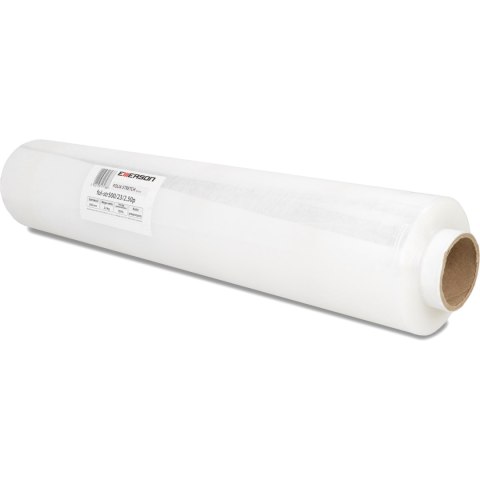 Folia stretch EMERSON 2,5kg 23mic przezroczysta fol-str500/23/2.50p Folia stretch EMERSON 2,5kg 23mic przezroczysta fol-str500/23/2.50p