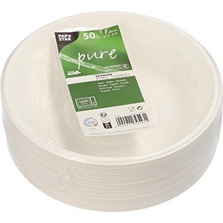 Miseczka z trzciny cukrowej 380ml EKO (50sztuk) fi 15,5cm, wys.4,6cm 86293 PAPSTAR Miseczka z trzciny cukrowej 380ml EKO (50sztuk) fi 15,5cm, wys.4,6cm 86293 PAPSTAR