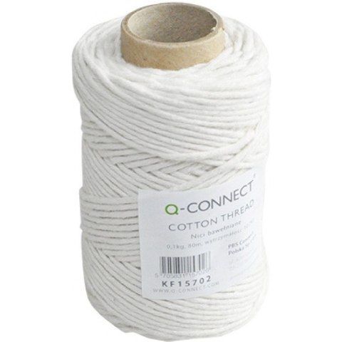 Nici bawełniane białe 100g. 80metrów 7656001-99 DONAU Nici bawełniane białe 100g. 80metrów 7656001-99 DONAU