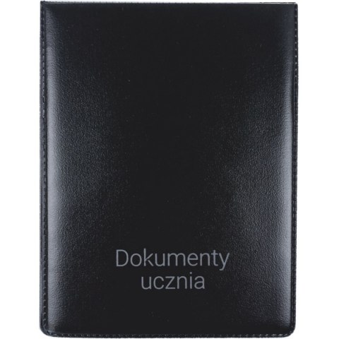 Okładka na dokumenty ucznia pion czarna OD-11-01 BIURFOL Okładka na dokumenty ucznia pion czarna OD-11-01 BIURFOL